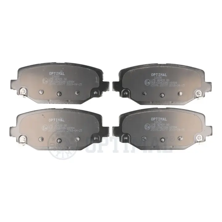 Гальмівні колодки дискові Optimal BP-12608 (фото 1)