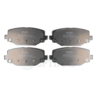 Гальмівні колодки дискові Optimal BP-12608