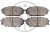 Гальмівні колодки дискові Optimal BP-12661 (фото 2)