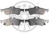 Гальмівні колодки дискові Optimal BP-12688 (фото 1)