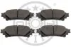 Гальмівні колодки дискові Optimal BP-12729 (фото 2)