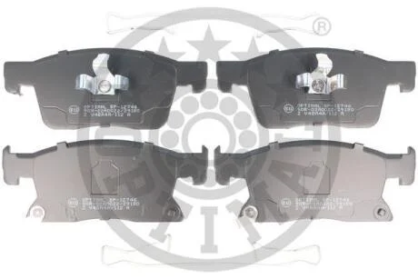 Гальмівні колодки дискові Optimal BP-12746