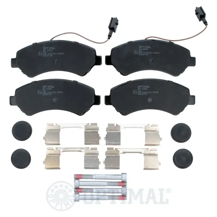 Гальмівні колодки дискові Optimal BP-12959 (фото 1)