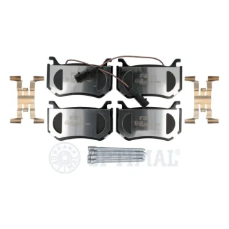 Гальмівні колодки дискові Optimal BP-12967