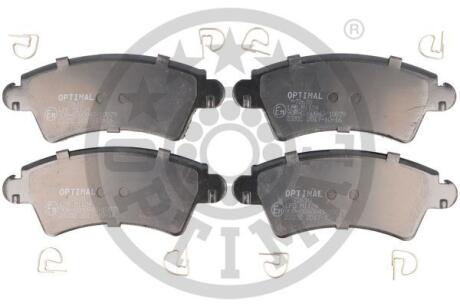 Гальмівні колодки дискові Optimal BP-72610