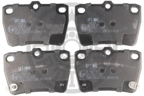 Гальмівні колодки дискові Optimal BP-83902