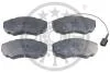 Гальмівні колодки дискові Optimal BP-96001 (фото 1)