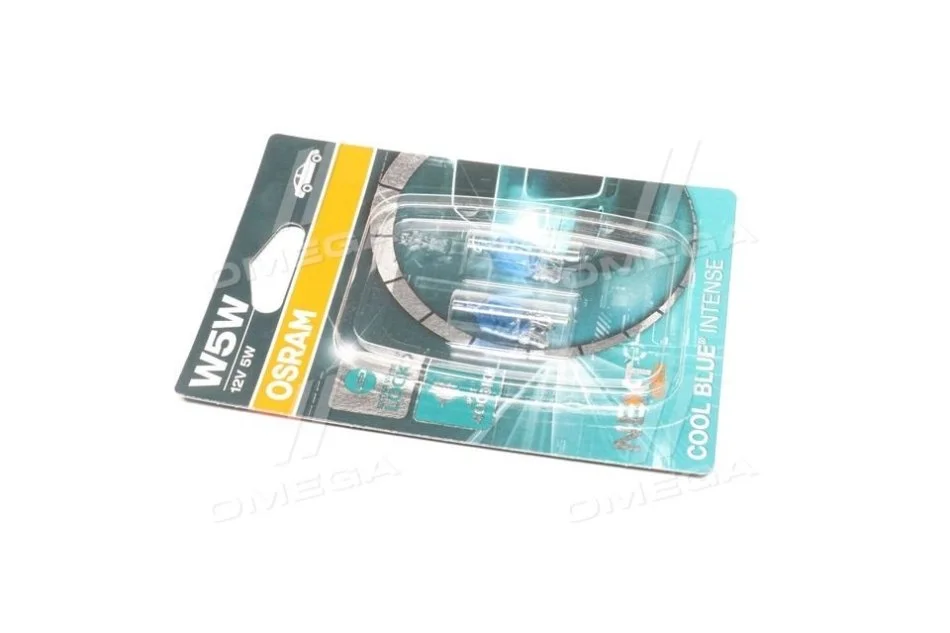 ЛАМПА W5W 12V 5,20 W W2.1x9.5d BL2 CBI NEXT GEN - заміна на 2825CBN-2BL OSRAM 2825CBN-02B (фото 1)