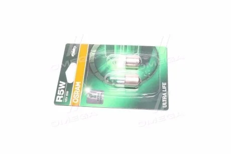 ЛАМПА 5W 12V BA15S 10XBLI2 LF ULTRALIFE - заміна на 5007ULT-2BL OSRAM 5007ULT-02B