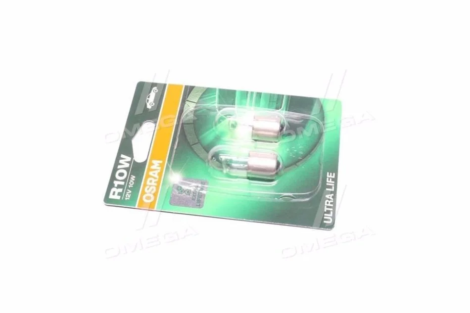 ЛАМПА 10W 12V BA15S 10XBLI2LF ULTRALIFE OSRAM 5008ULT-02b (фото 1)