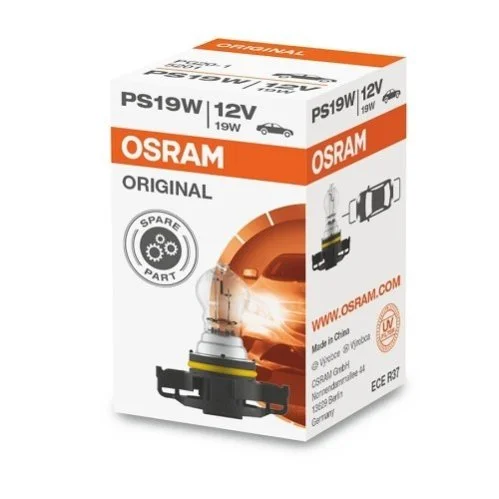 Лампа (картон 1шт) PS19W 12В 19Вт PG20/1 Original, Білий OSRAM 5201 (фото 1)