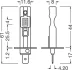 Автолампа Osram LED H1 12V 9W 6500K P14.5S (к/т 2 шт) OSRAM 64150DWESY-2HB (фото 3)