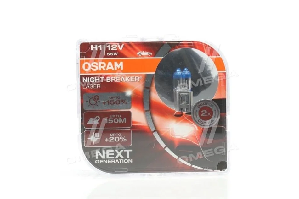 Автолампа галогенова 55W OSRAM 64150NL-HCB (фото 1)