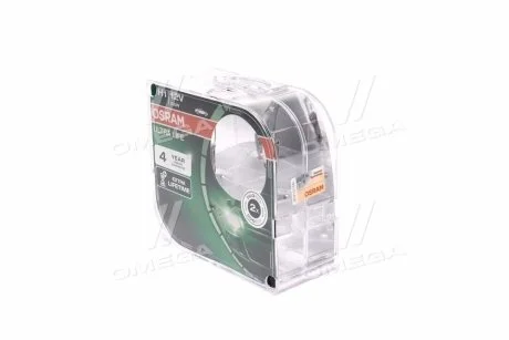 Лампа (Набір 2шт) H1 12В 55Вт P14,5S в 4 рази довший термін служби Ultra Life OSRAM 64150ULT-HCB