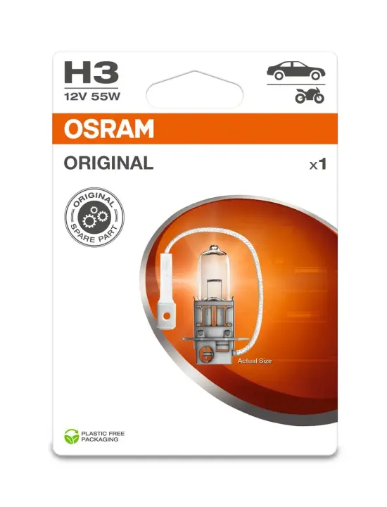 Автолампа допоміжного світла OSRAM 64151-1BL (фото 1)
