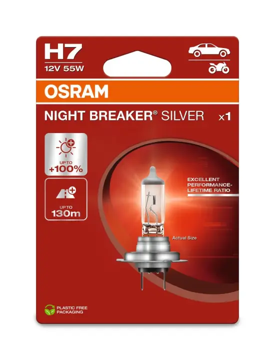 Автолампа допоміжного світла OSRAM 64210NBS-1BL (фото 1)