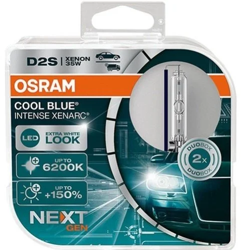 Лампа (Набір 2шт) D2S 85В 35Вт P32D-2 Cool Blue Intense NextGen 6200K OSRAM 66240CBN-HCB (фото 1)