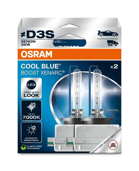 Автолампа ксенонова OSRAM 66340CBB-2HB (фото 1)