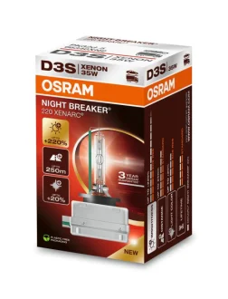 Лампа (картон 1шт) D3S 42В 35Вт PK32D-5 XENARC NIGHT BREAKER 220, Білий 4500K OSRAM 66340XN2