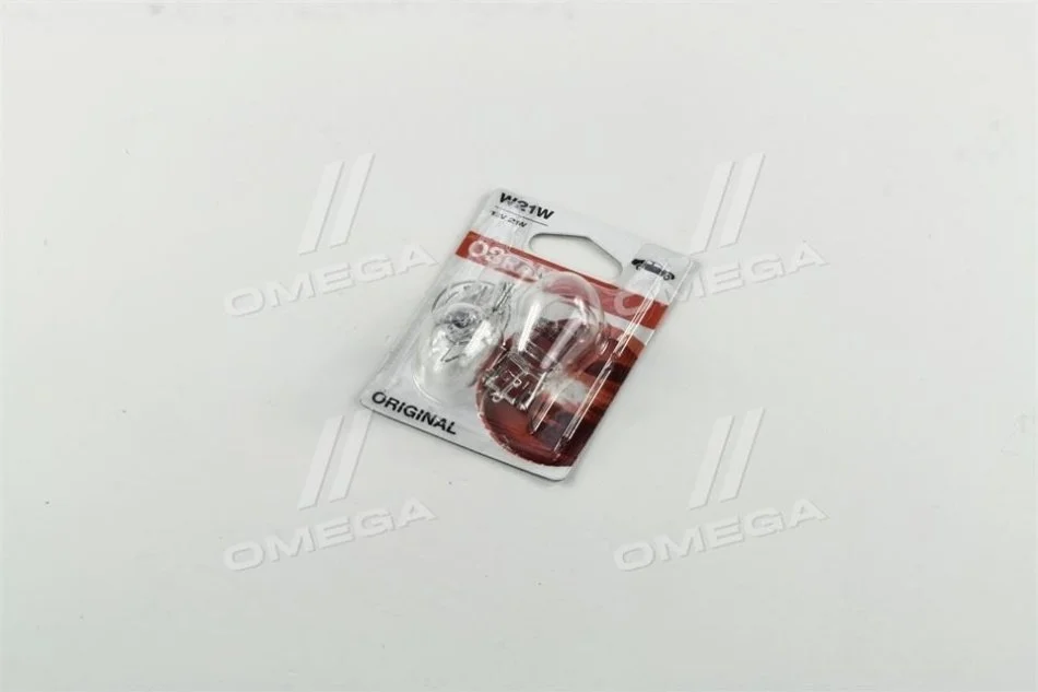 ЛАМПА W21W 12V 21W W3x16d BLI2 STANDARD - заміна на 7505-2BL OSRAM 7505-02b (фото 1)