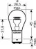 ЛАМПА P21/5W 24V 21W BAY15d BLI STANDARD - знято з виробництва OSRAM 7537-02B (фото 3)