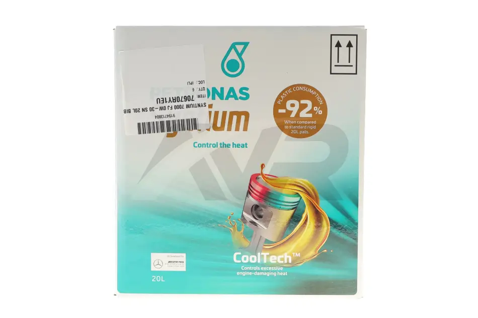 Олива моторна SYNTIUM 7000 FJ 0W-30 SN (20L) Petronas 70670RY1EU (фото 1)