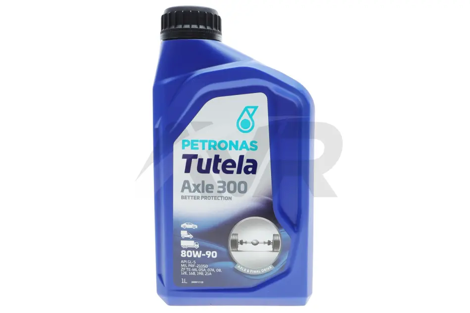 Олива трансмісійна TUTELA AXLE 300 80W-90 (1L) Petronas 76630E15EU (фото 1)