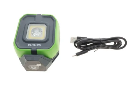 Фонарик-прожектор Xperion 3000 Flood Mini (6000K/режимы 500lm/200lm/300lm/поворот 180°/крючок 180°/м PHILIPS X30FLMI