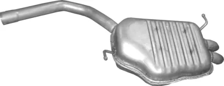 Глушитель, алюм. сталь, задн.часть Audi A4 1.9 TDi Turbo Diesel 04/01-06/04 sedan, combi (01.130) Polmostrow POLMOSTROW 01130