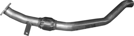 Глушник, алюміній. сталь, передн. частина Audi A4 1.8 (01.48) Polmostrow POLMOSTROW 0148