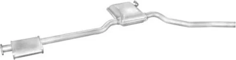 Глушитель, алюм. сталь, середн. часть Ford Scorpio 85-89 2.0 (08.254) Polmostrow POLMOSTROW 08254