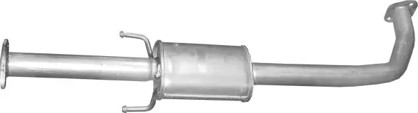 Алюм глушник. сталь, середн. частина Hyundai i30 1.6 CDRi Turbo Diesel (10.77) Polmostrow POLMOSTROW 1077 (фото 1)