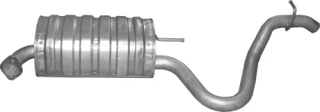 Глушитель, алюм. сталь, задн. часть Hyundai i30 1.6 CRDi Turbo Diesel (10.78) Polmostrow POLMOSTROW 1078