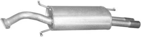 Глушитель алюм. сталь, задн. часть Mitsubishi Carisma 1.8 GDi 97-99 (14.143) Polmostrow POLMOSTROW 14143
