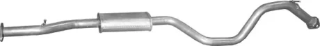 Глушитель, алюм. сталь, середн. часть Nissan Qashqai / Renault Kadjar (15.63) Polmostrow POLMOSTROW 1563