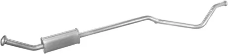 Резонатор Citroen C4; Peugeot 307/307 CC 1.6i-16V Алюмінізована сталь POLMOSTROW 19203