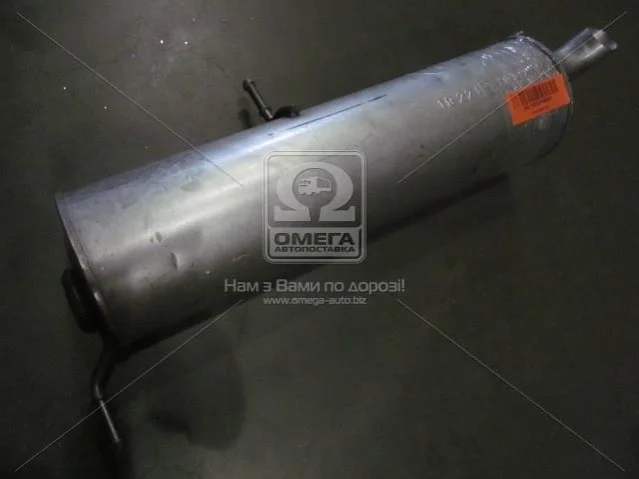 Глушник (задня частина) алюмінійована сталь Peugeot 307 2.0 HB (01-05)/Citroen C4 2.0 HB, Coupe (04-07) (19.221) Polmostrow POLMOSTROW 19221 (фото 1)