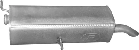 Алюм глушник. сталь, задн. частина Peugeot 3008 1.6 HDi (19.31) Polmostrow POLMOSTROW 1931