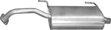 Глушитель алюм. сталь, задн. часть Toyota Celica 1.6 10/89-10/93 (26.04) Polmostrow POLMOSTROW 2604