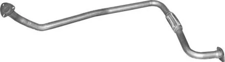 Глушник, алюміній. сталь, передн. частина Toyota Hi-Lux / VW Taro (26.207) Polmostrow POLMOSTROW 26207