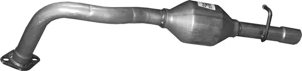 Алюм глушник. сталь, задн. частина Toyota Yaris 1.3i 16V (26.60) Polmostrow POLMOSTROW 2660 (фото 1)