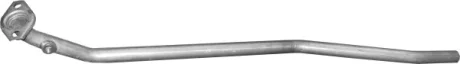 Алюм глушник. сталь, середн. частина Toyota Yaris 1.0 08/05-12/12 (26.73) Polmostrow POLMOSTROW 2673