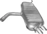 Глушитель, алюм. сталь, задн.часть VW Golf V 2.0 SDi Diesel hatchback 01/04-11/08 (30.617) Polmostrow POLMOSTROW 30617 (фото 1)