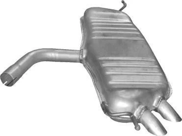 Глушитель, алюм. сталь, задн.часть VW Golf V 2.0 SDi Diesel hatchback 01/04-11/08 (30.617) Polmostrow POLMOSTROW 30617