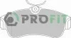 Колодки тормозные дисковые PROFIT 5000-0604 (фото 1)