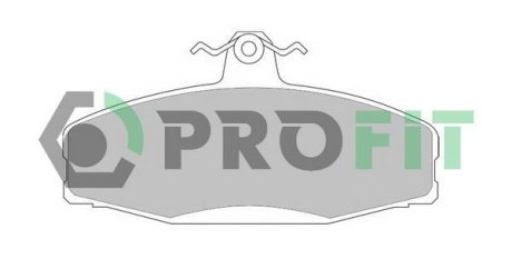 Колодки тормозные дисковые PROFIT 5000-0610