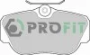 Колодки тормозные дисковые PROFIT 5000-0669 (фото 1)