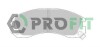 Колодки тормозные дисковые PROFIT 5000-0765 (фото 1)