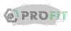 Колодки тормозные дисковые PROFIT 5000-0905 (фото 1)