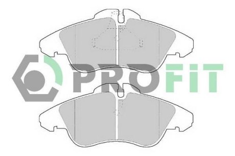 Колодки тормозные дисковые PROFIT 5000-1038